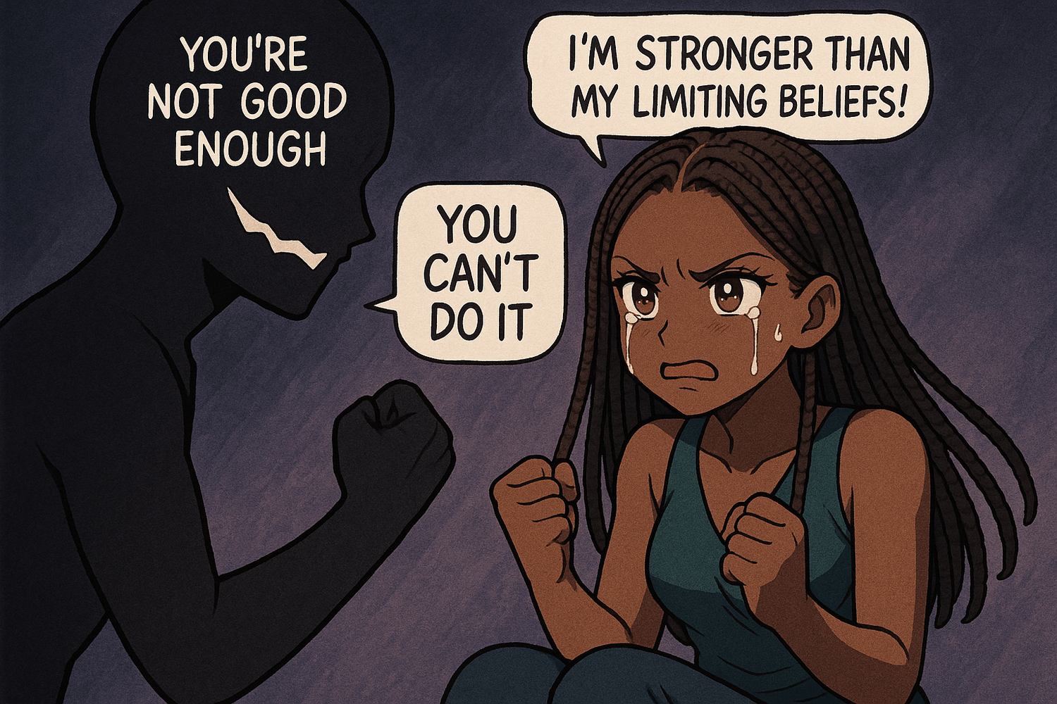 Nigerian freelancer facing limiting beliefs