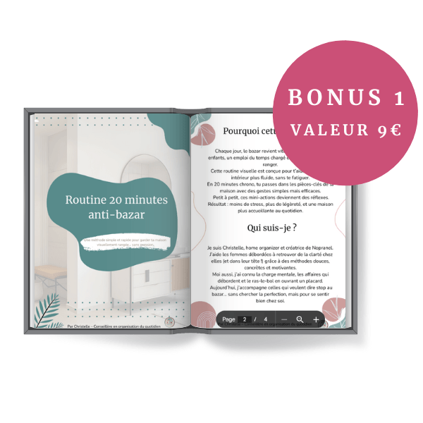 routine de rangement