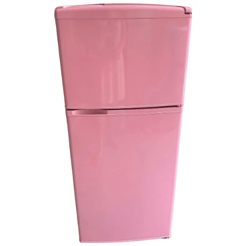 Sanyo Pink 5 cu ft Top Freezer refrigerator