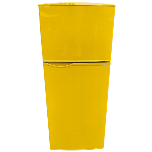 Panasonic Yellow 5.5 cu ft Bottom Freezer refrigerator