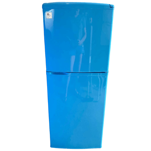 Sharp Baby Blue 6 cu ft Bottom Freezer refrigerator