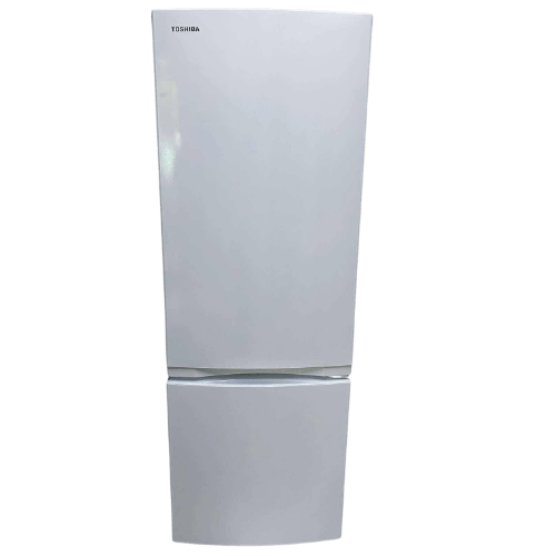 Toshiba White 7 cu ft Bottom Freezer refrigerator