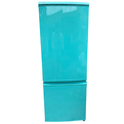 Sharp Aqua Blue 7 cu ft Bottom Freezer refrigerator