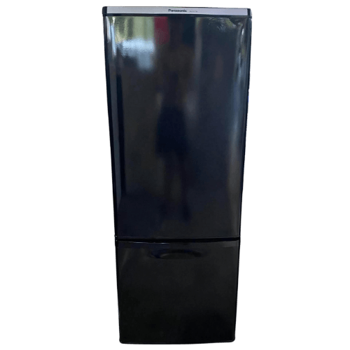 Panasonic Glossy Black 7 cu ft Bottom Freezer refrigerator