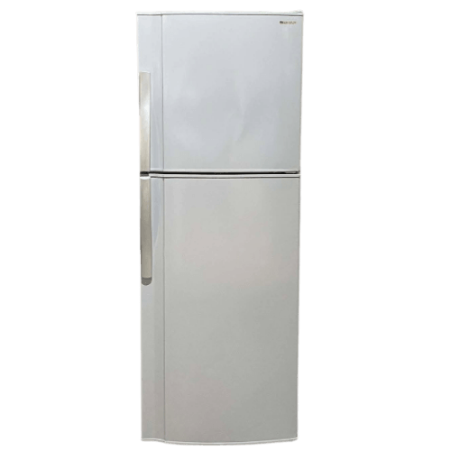 Sharp White 9 cu ft Top Freezer refrigerator