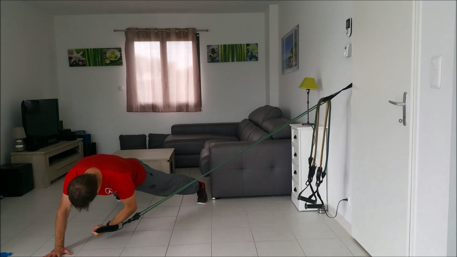pecs avec élastique