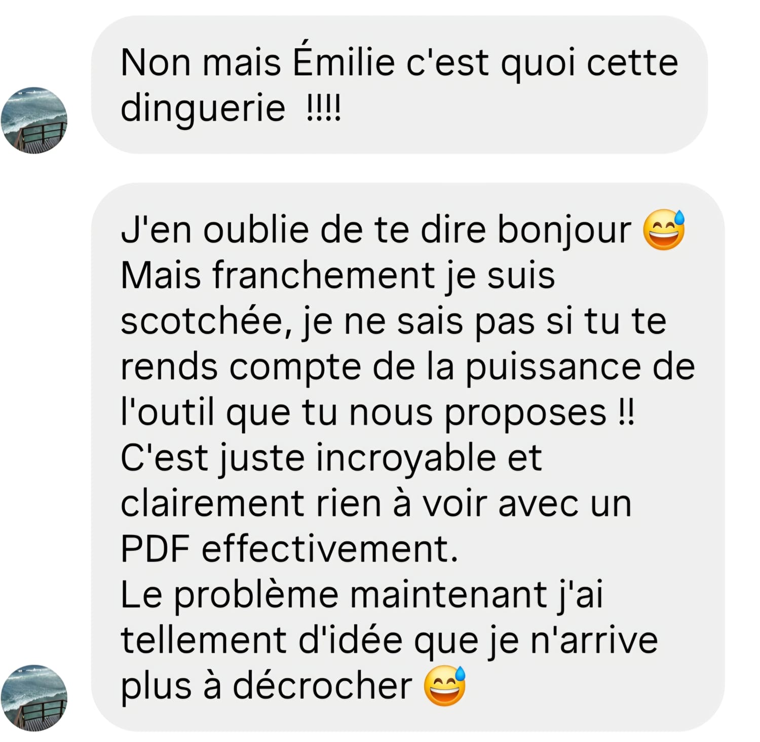 Témoignage
