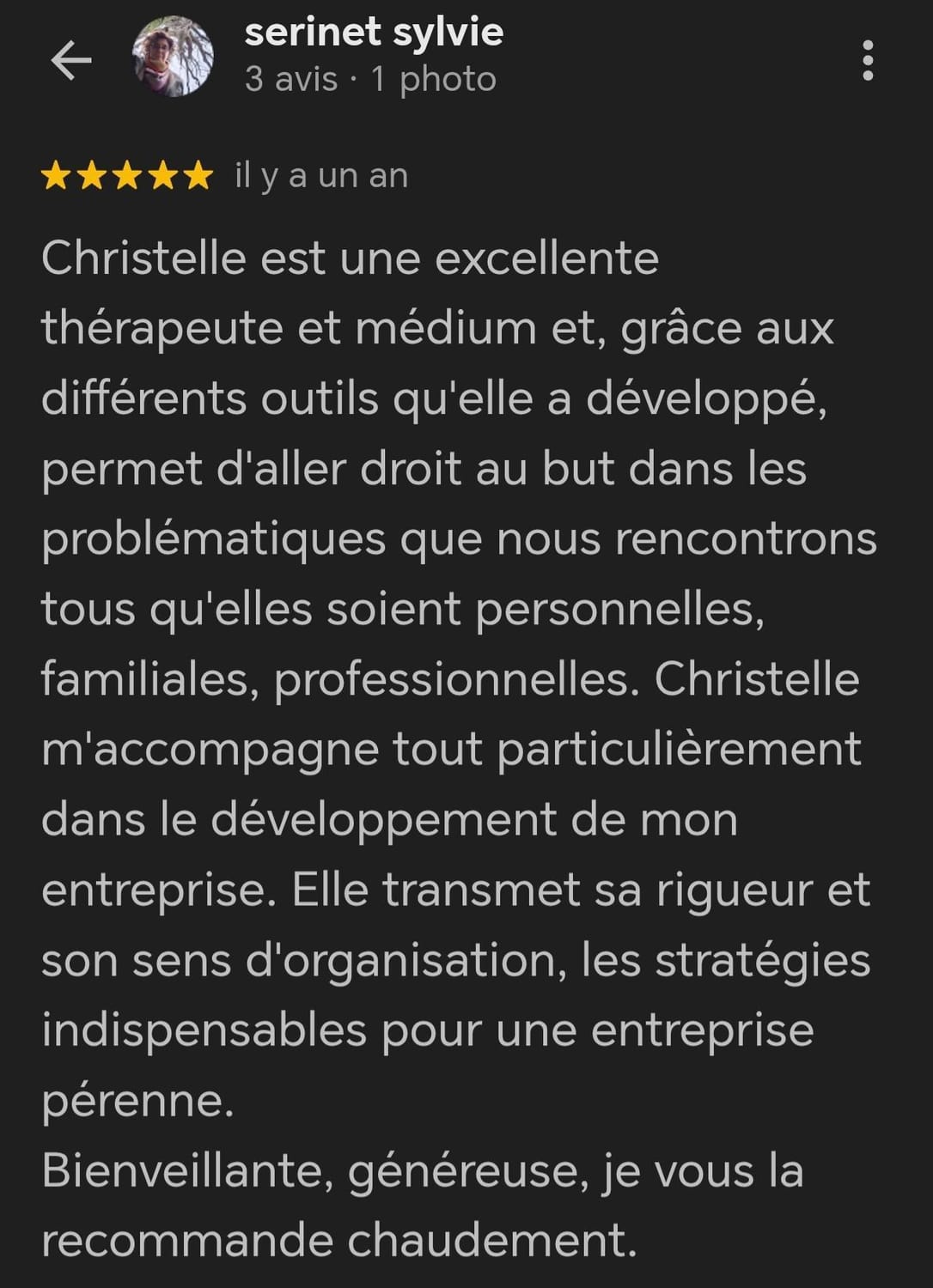 Témoignage