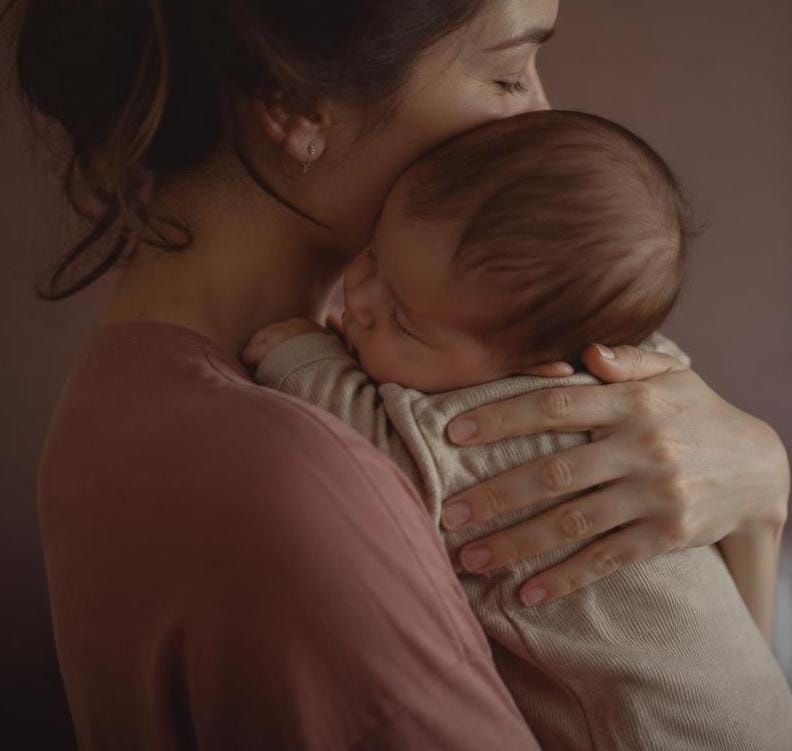 Retour au calme avec bébé