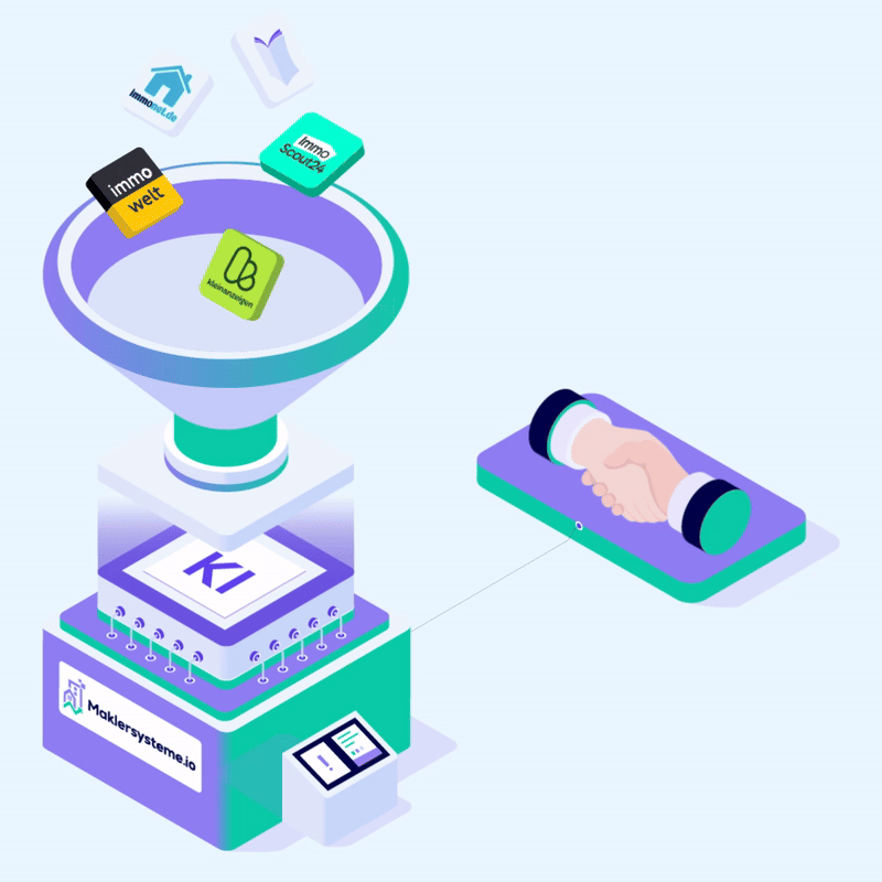 KI-Anschreiben für Immobilienmakler - Maklersystem