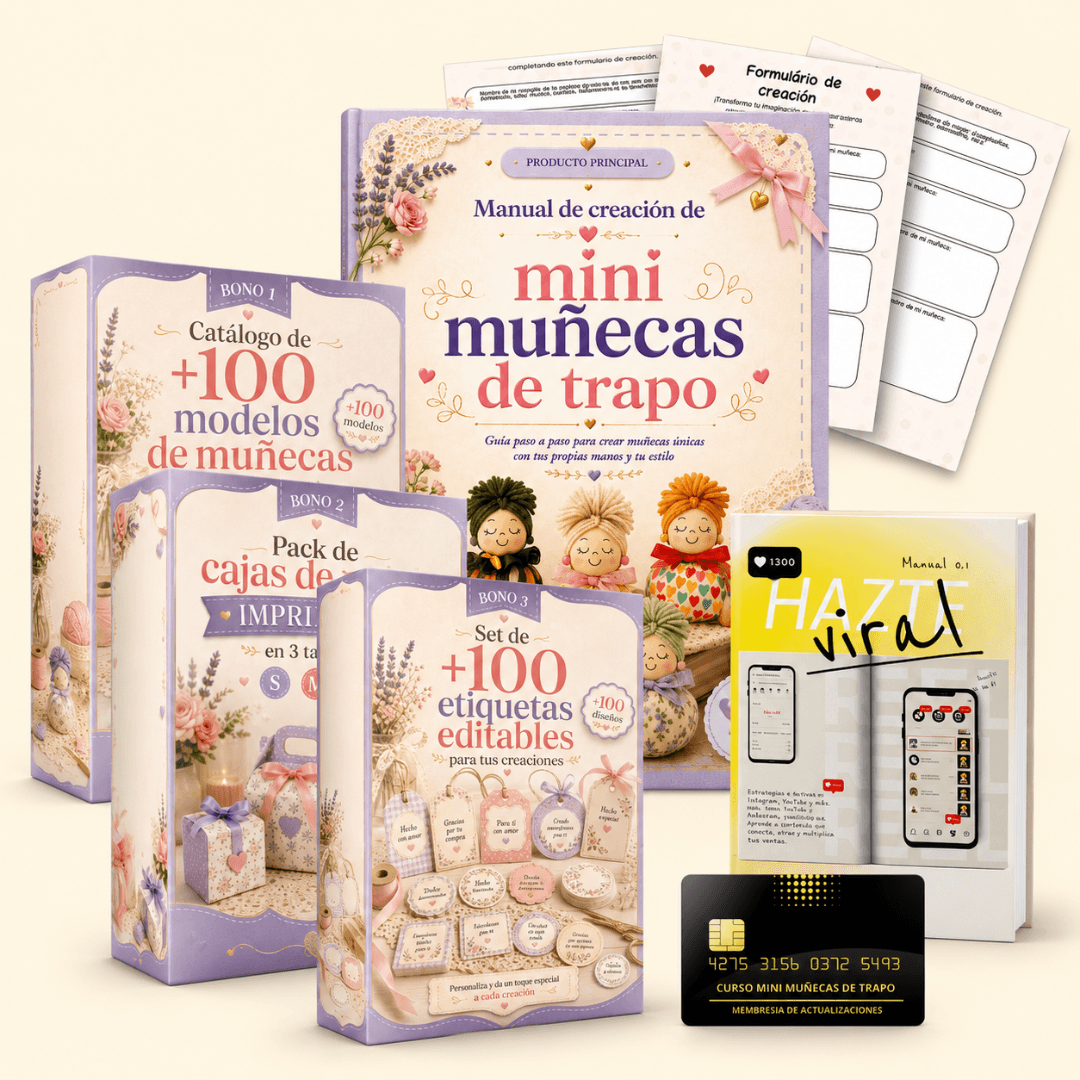 Recopilación final del curso Mini Muñecas