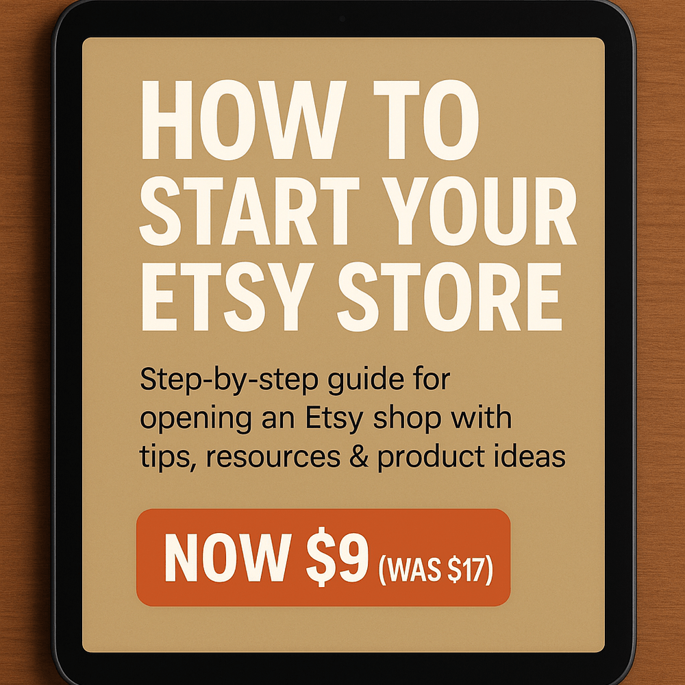 Get My Step-by-Step Etsy Print-on-Demand Guide