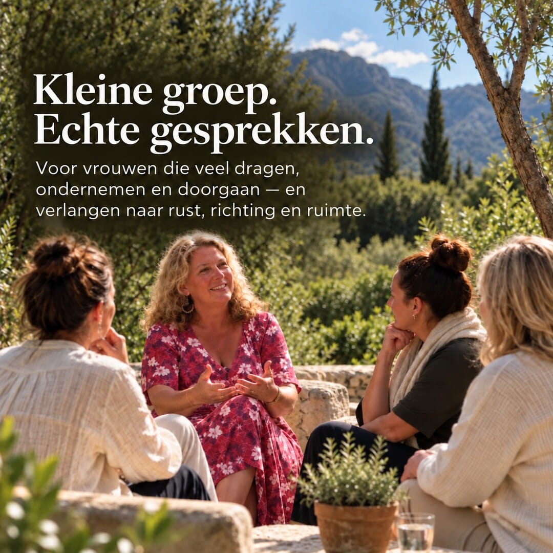 small women group Spanish villa