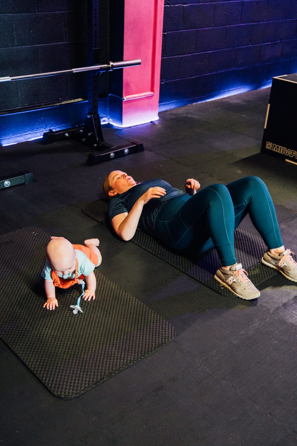 Postnatal training session