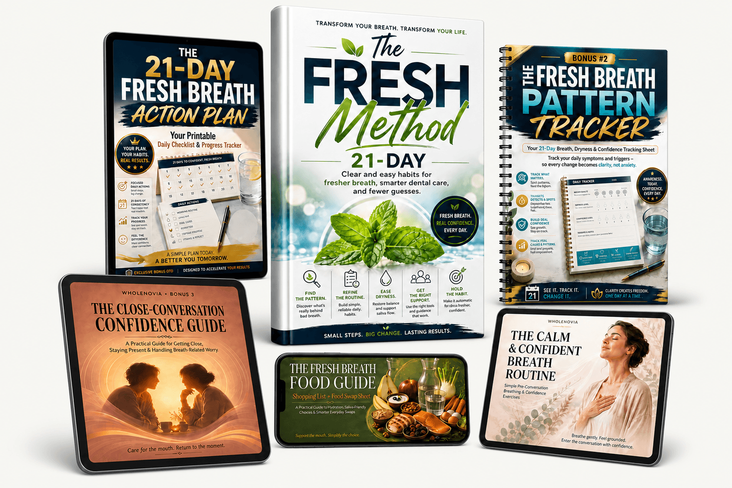 The complete 21-Day Bad Breath Reset digital bundle