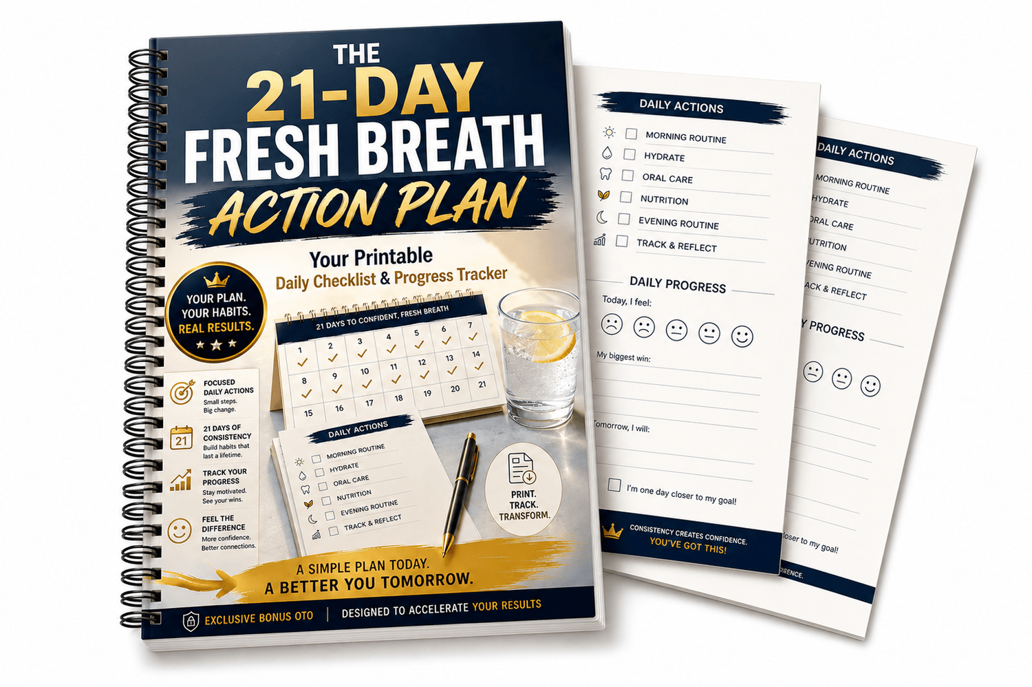 The 21-Day Fresh Breath Action Plan