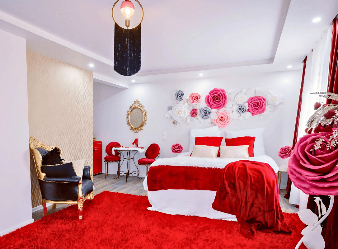 Suite romantique chambre complète