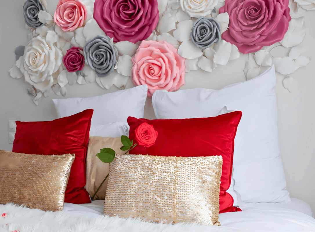 Suite romantique élément de décoration 