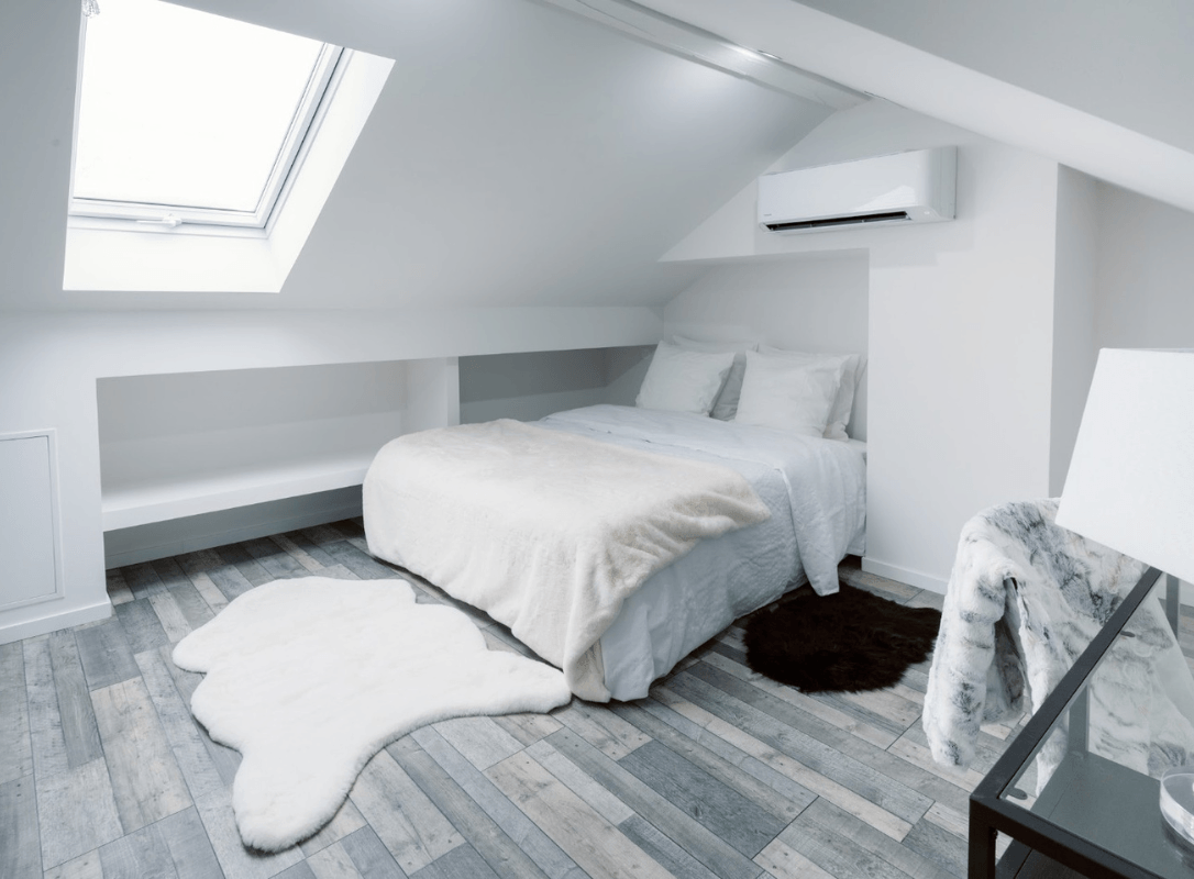 Le duplex et son deuxième lit quee size