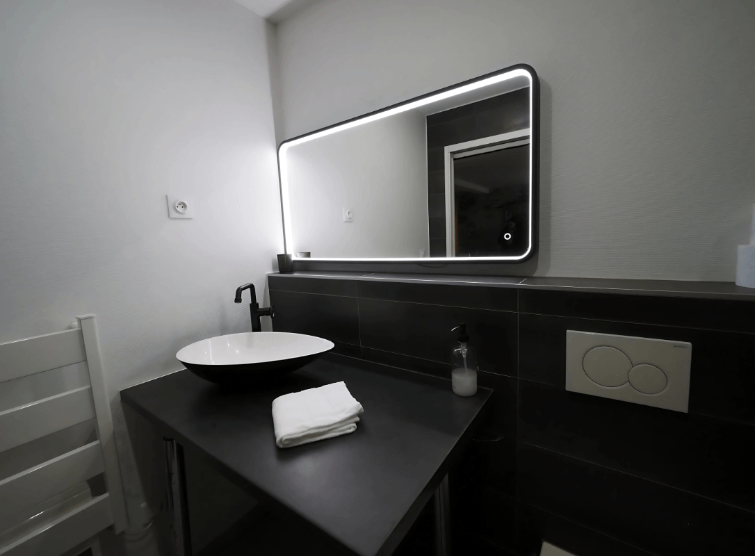 La salle de bain du duplex 1