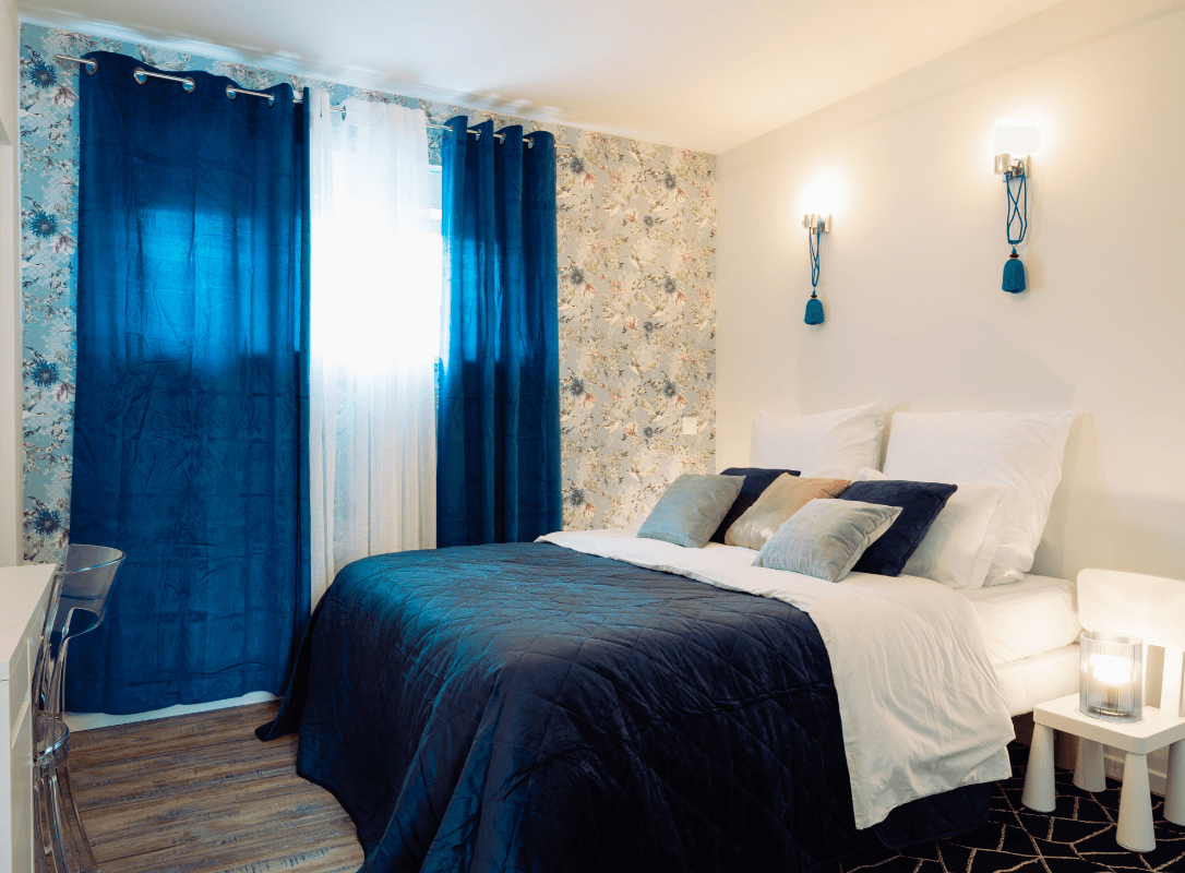 photo de la chambre de l'appartement "La Marine"