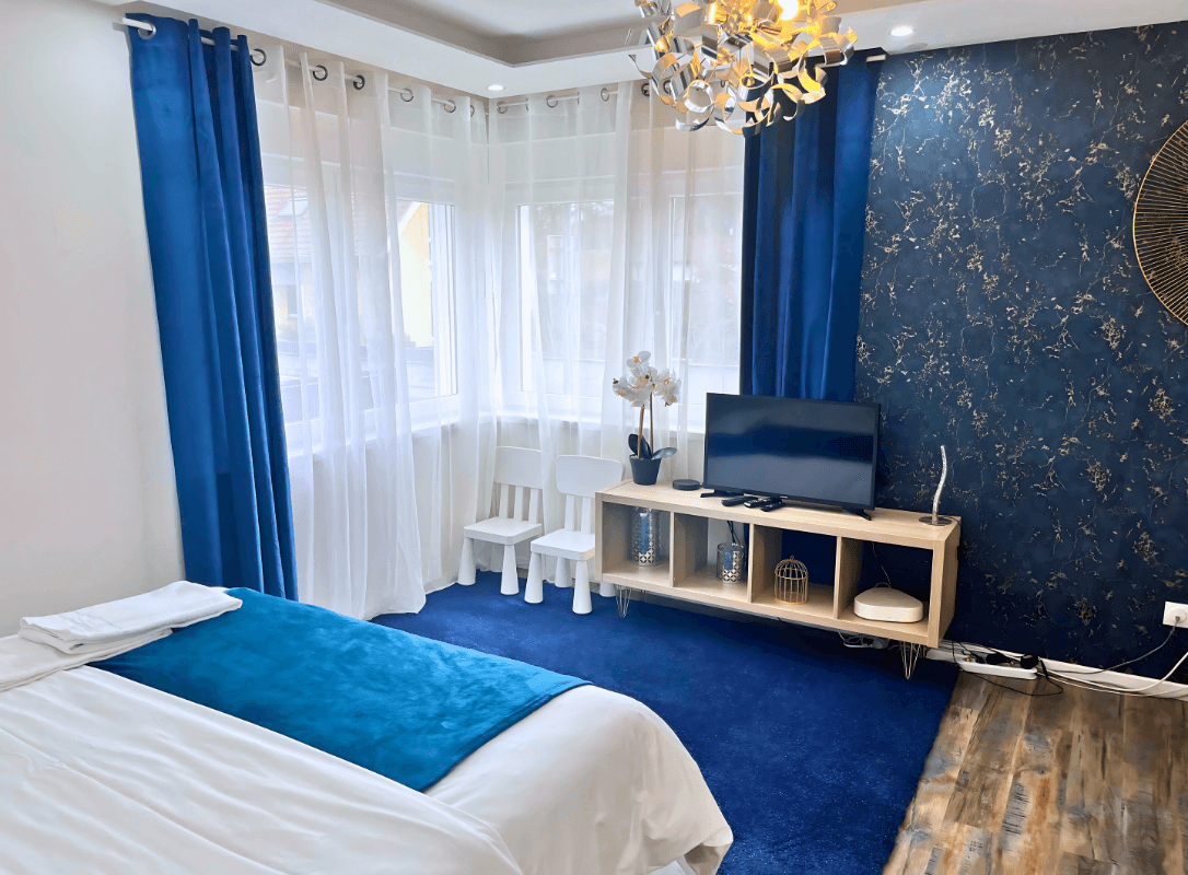 photo de l'espace télévision de l'appartement "La Marine"