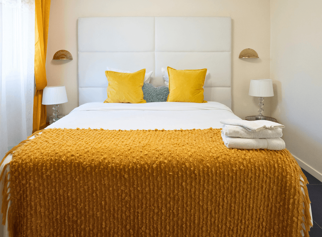 photo de la chambre de l'appartement "La Sunny Suite"