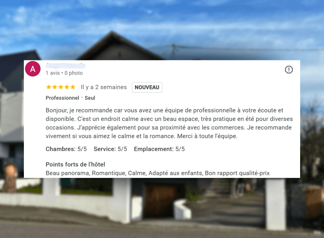 avis google le jardin d'eden