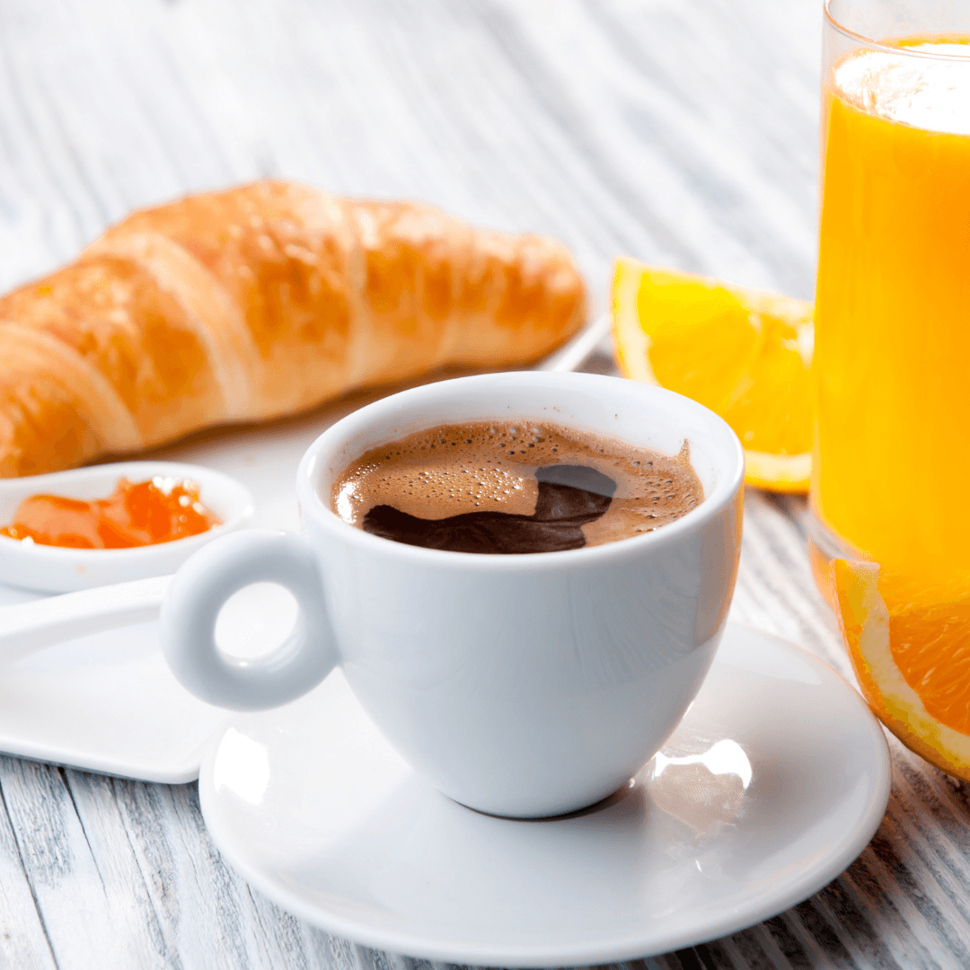 macaron de notre service de petit déjeuner