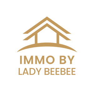 logo de immo by lady beebee