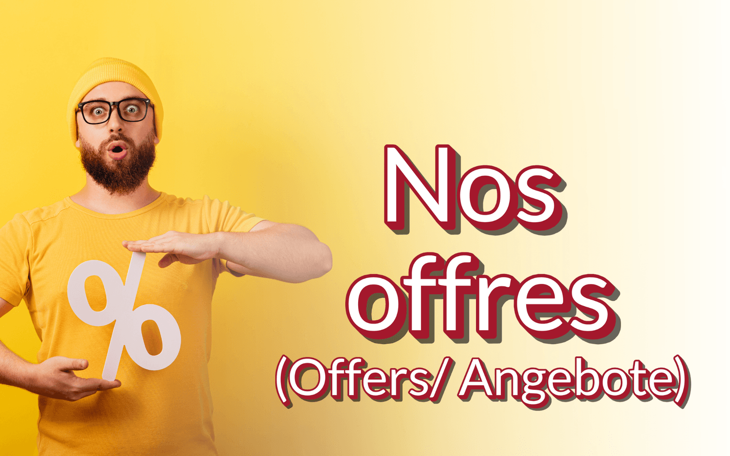 Visuel guide nos offres