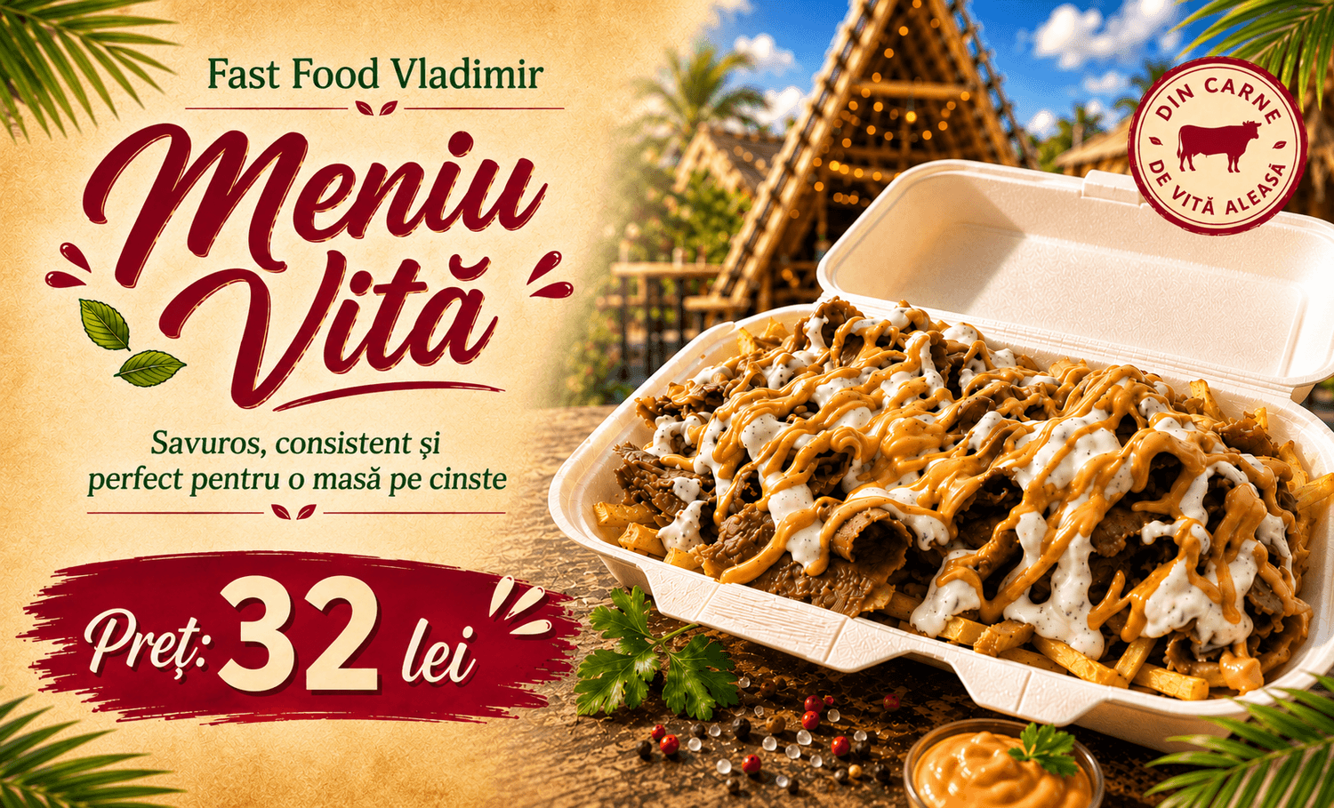 Meniu vită