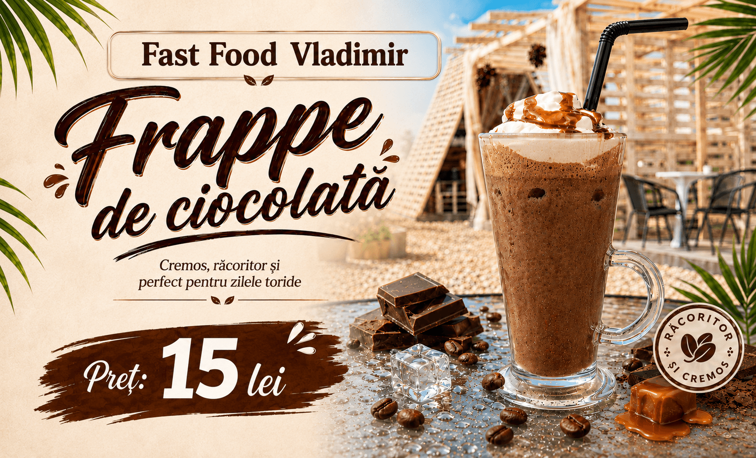 Frappe de ciocolată