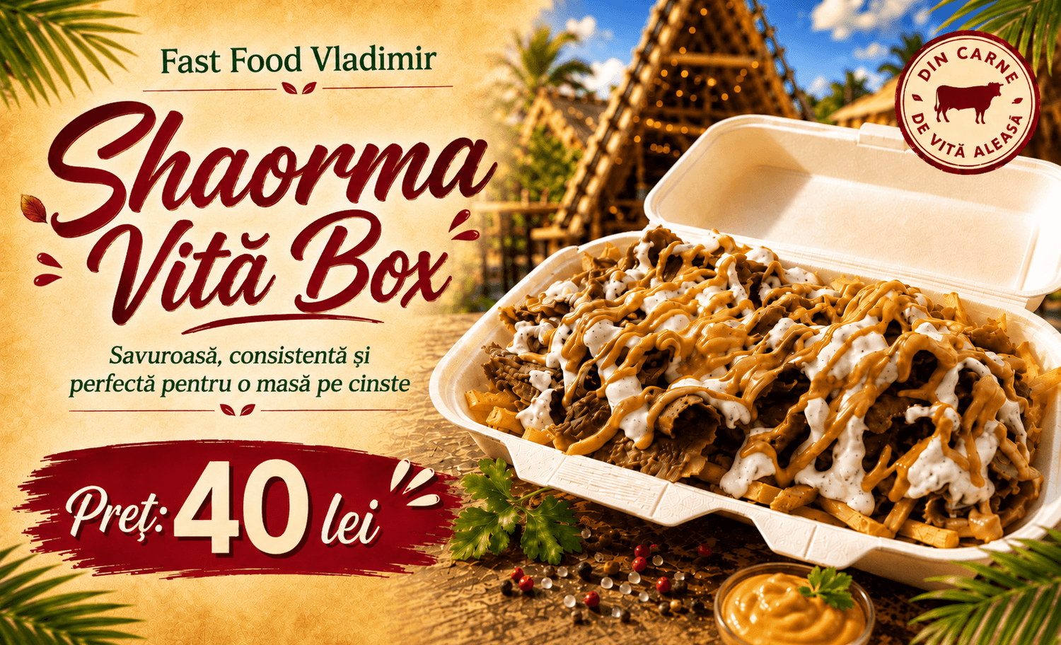 Shaorma Vită Box