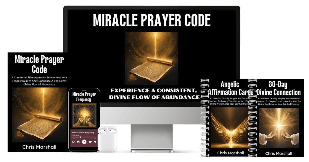 Miracle Prayer Code digital bundle (audio, guides, bonus cards)