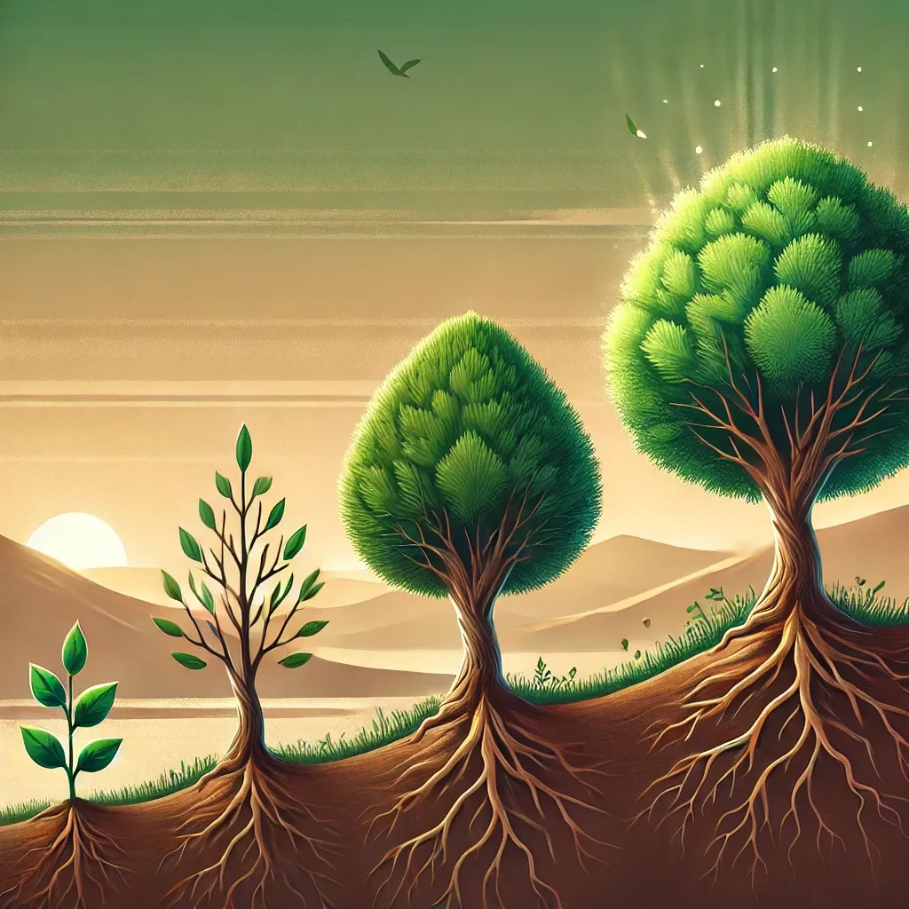 image of trees that symbolizes growth in stock investing