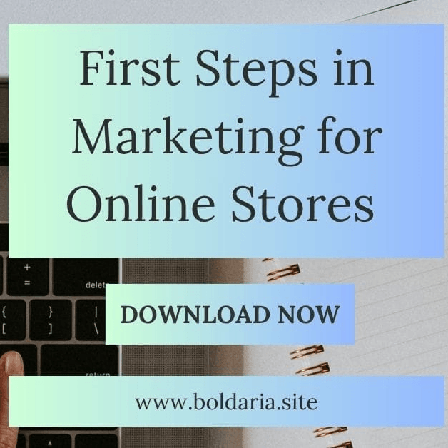 First Steps in Marketing for Online Stores