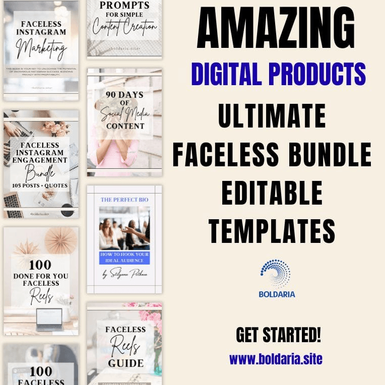 16 products to make money online without showing your face