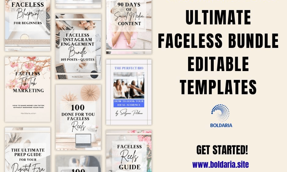 Ultimate Faceless Bundle! Includes 16 Faceless Guides + Bonuses!