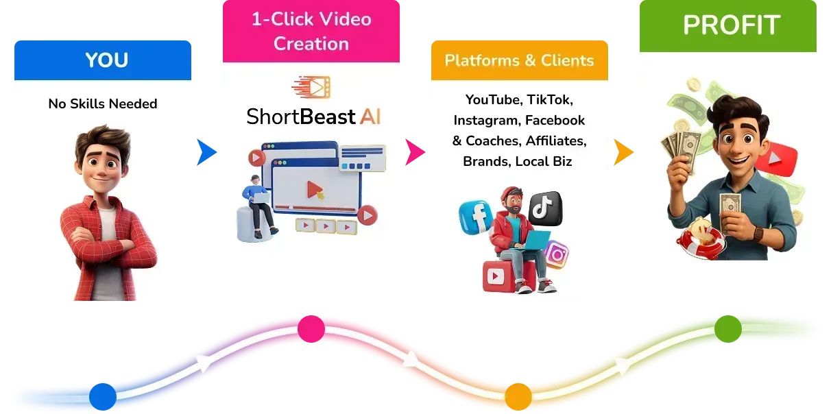 AI Video Editing Process Example
