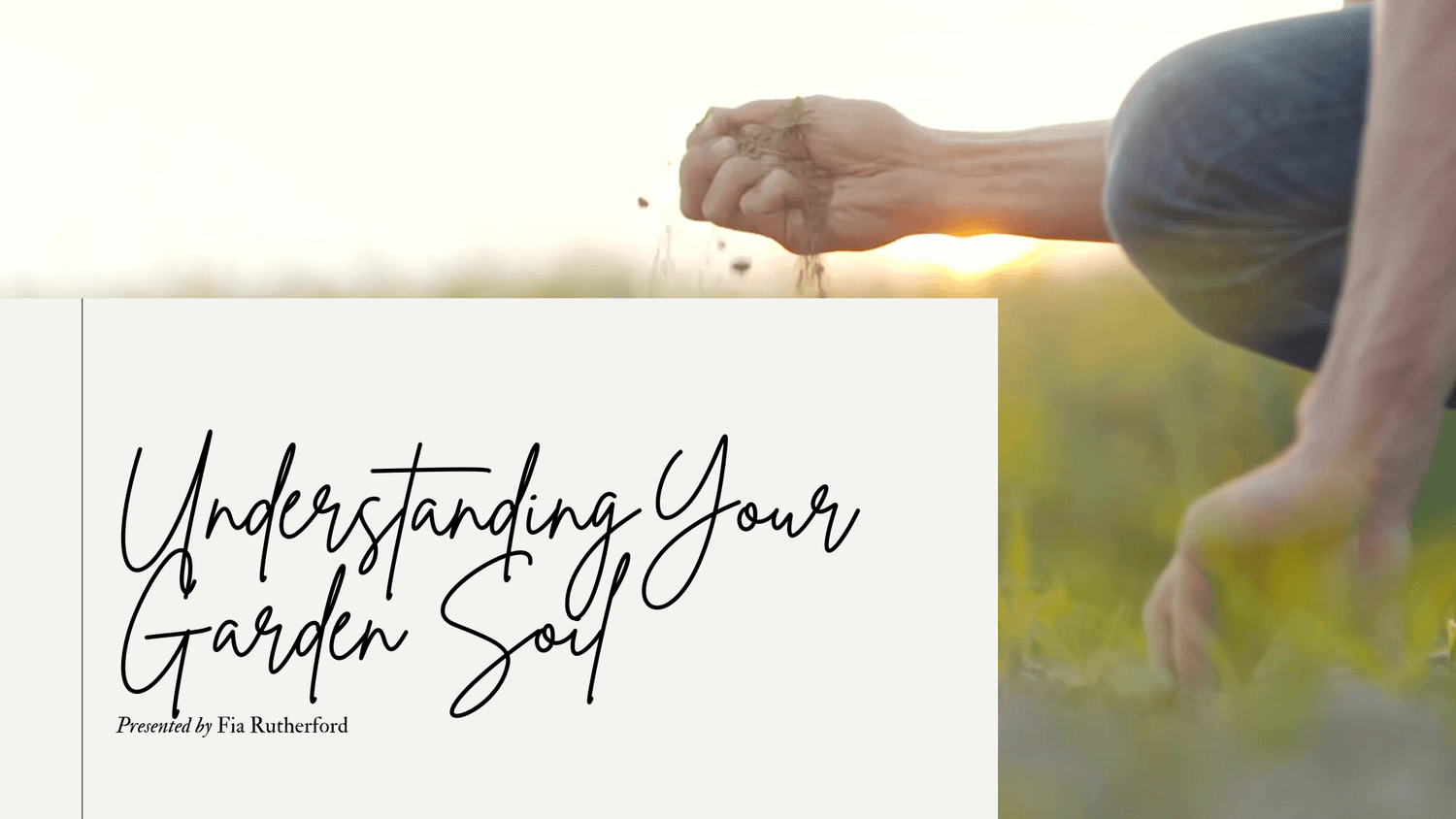 understanding your garden soil 