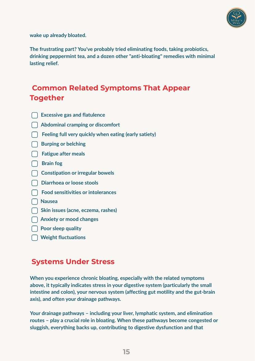 A symptom reference page from the Root Cause Checker