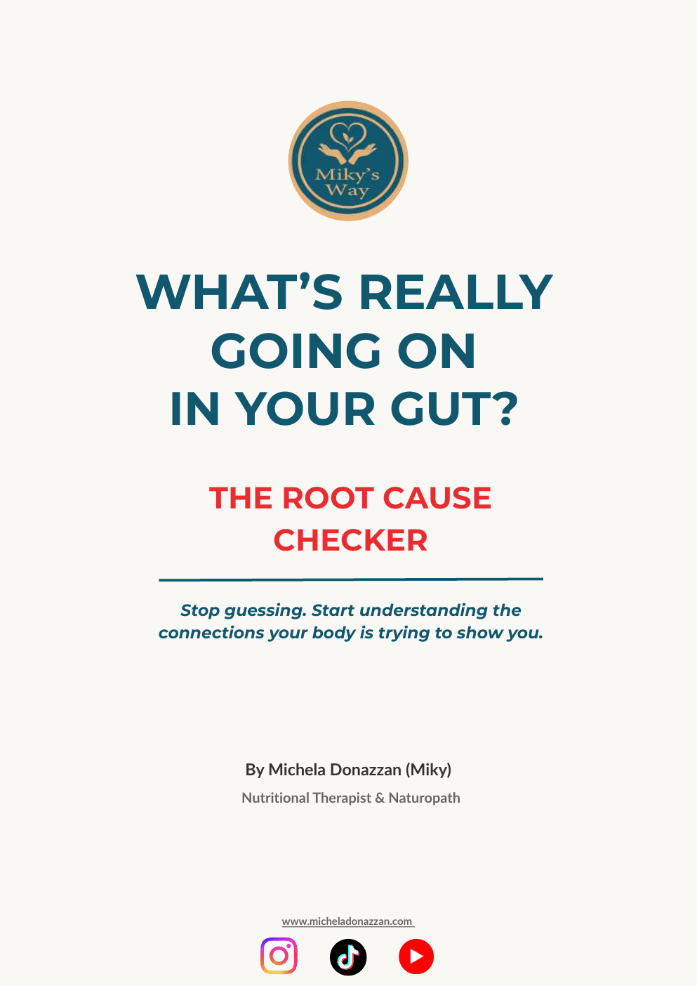 Root Cause Checker cover by Michela Donazzan