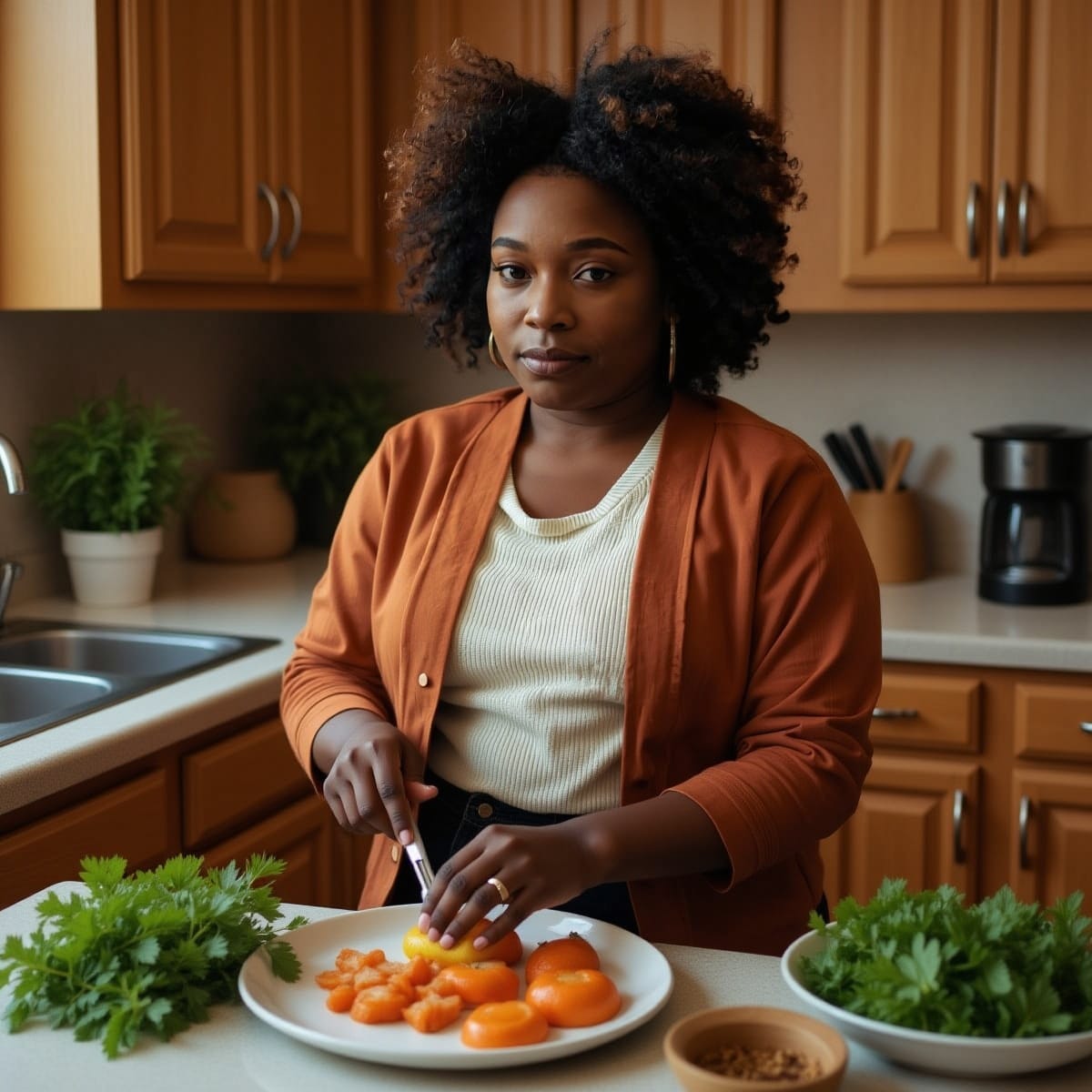 Woman finding strength through her journey