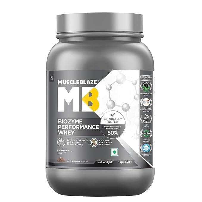 MuscleBlaze Whey Protein (1kg)