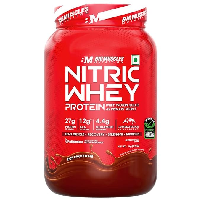 Big Muscles Nutrition Whey Protein (1kg)