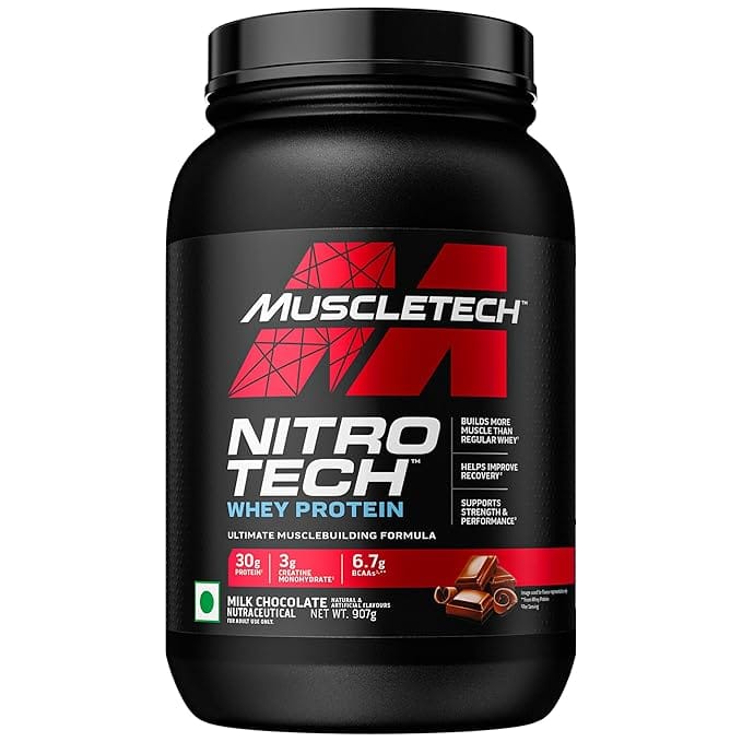 MuscleTech NitroTech Whey Protein (1kg)