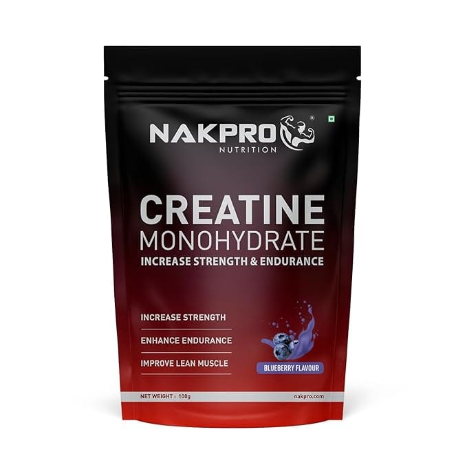 NAKPRO Micronised Creatine Monohydrate Powder