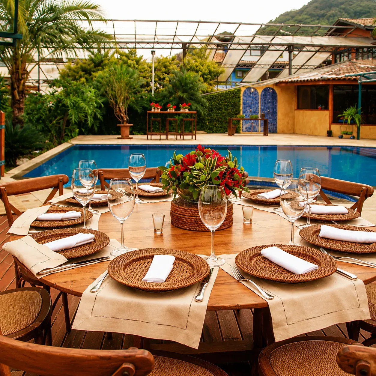 Espaço para casamento no Beach Hotel Cambury / Villas, Praia de Cambury