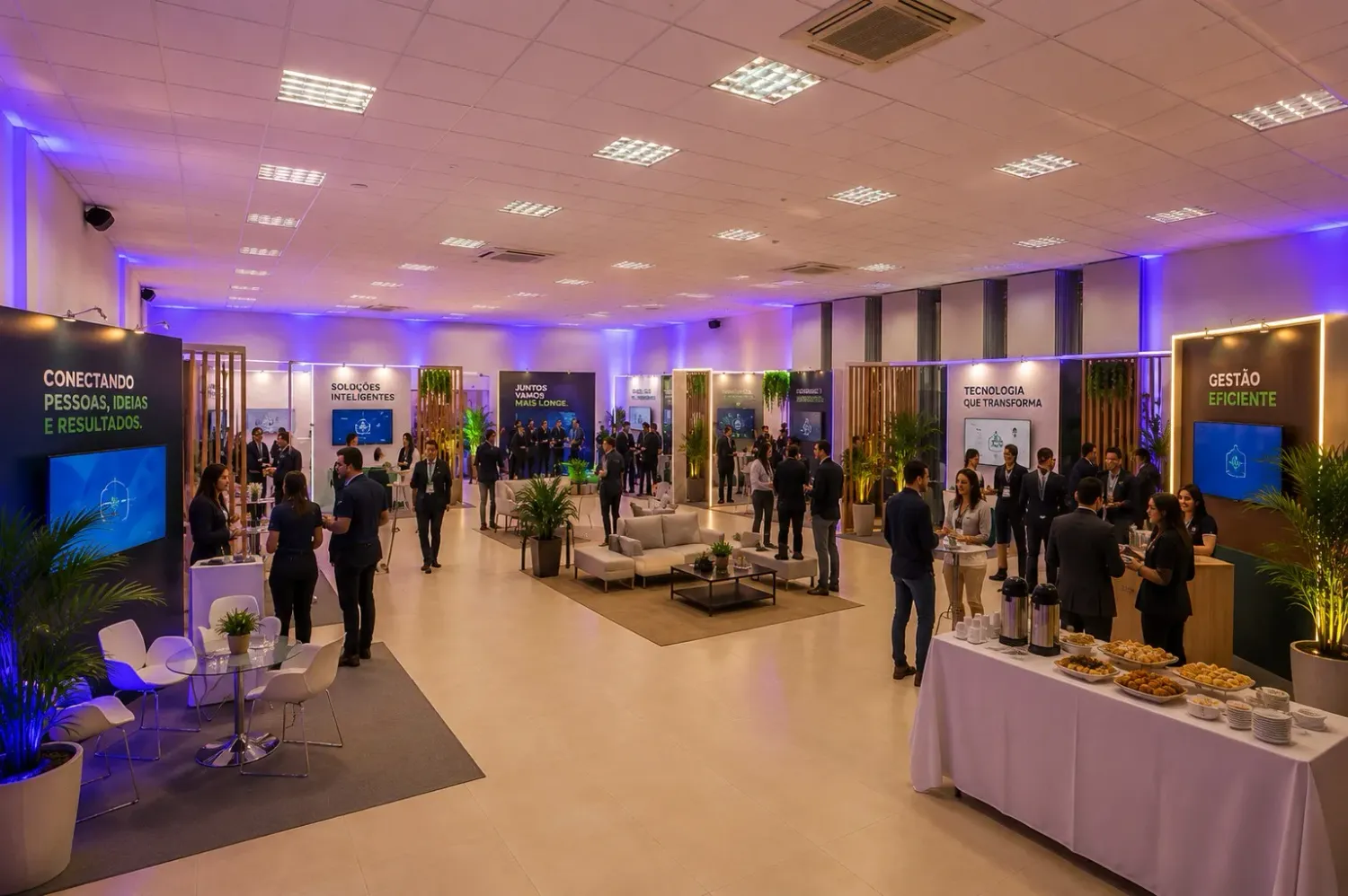 Estrutura Completa para Eventos em eventos corporativos da Rede Beach Hotéis